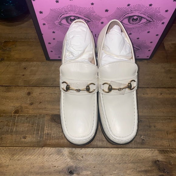 Gucci Vegas Studded Platform Loafers - Picture 10 of 13